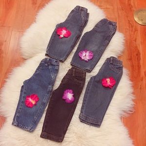 Bundle of 5 boy jeans